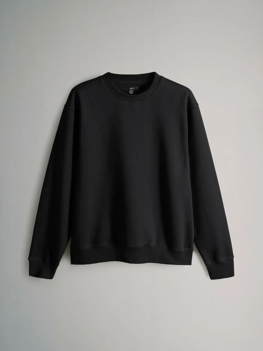The Set 3 Pack Crew Neck Relaxed Fit Sweatshirts Black/Brown