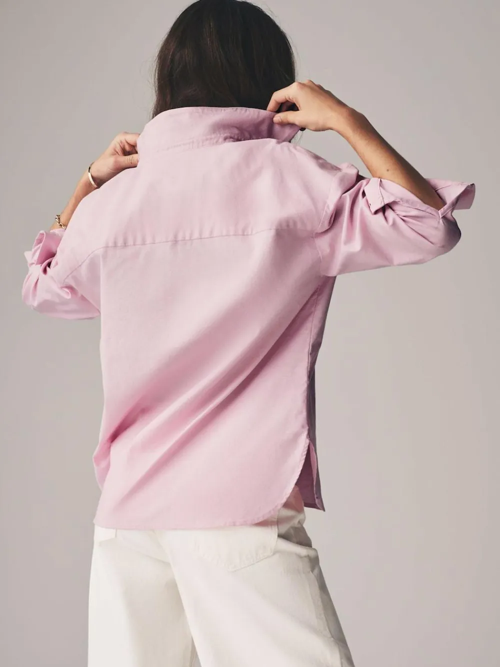 Discount The Set 2 Pack Oxford Shirts Pale Pink/White