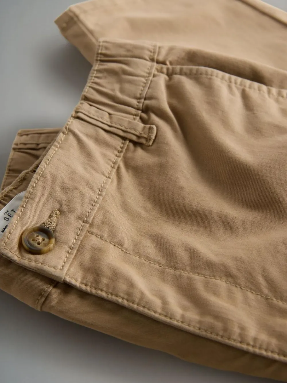 The Set 3 Pack Slim Leg Chino Trousers Navy Blue/Tan Brown/Green^BOY Pants & Chinos