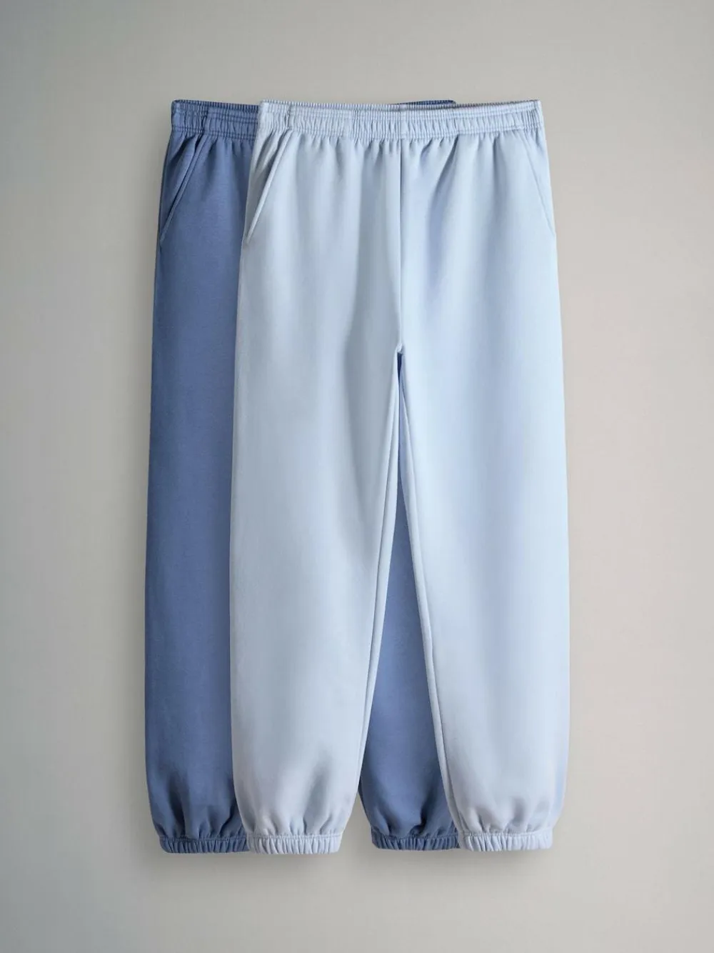 The Set 2 Pack Sweat Cuffed Joggers Blue/Light Blue^Women Leggings & Sweatpants
