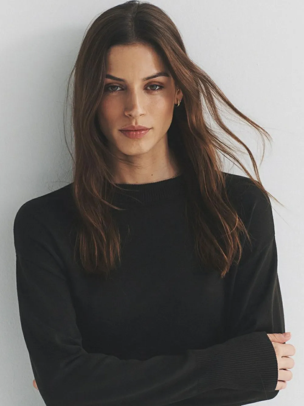 The Set Black/Brown/Neutral 3 Pack Fine Knit Crew Neck Jumpers^Women Knitwear|Knitwear