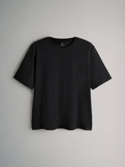 The Set Black/White/Red/Neutrals 10 Pack Short Sleeve Relaxed Fit Crew Neck T-Shirts^Women Nightwear|Tops & T-Shirts