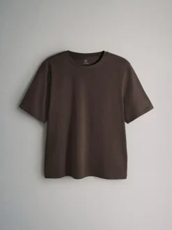 The Set Black/White/Red/Neutrals 10 Pack Short Sleeve Relaxed Fit Crew Neck T-Shirts^Women Nightwear|Tops & T-Shirts
