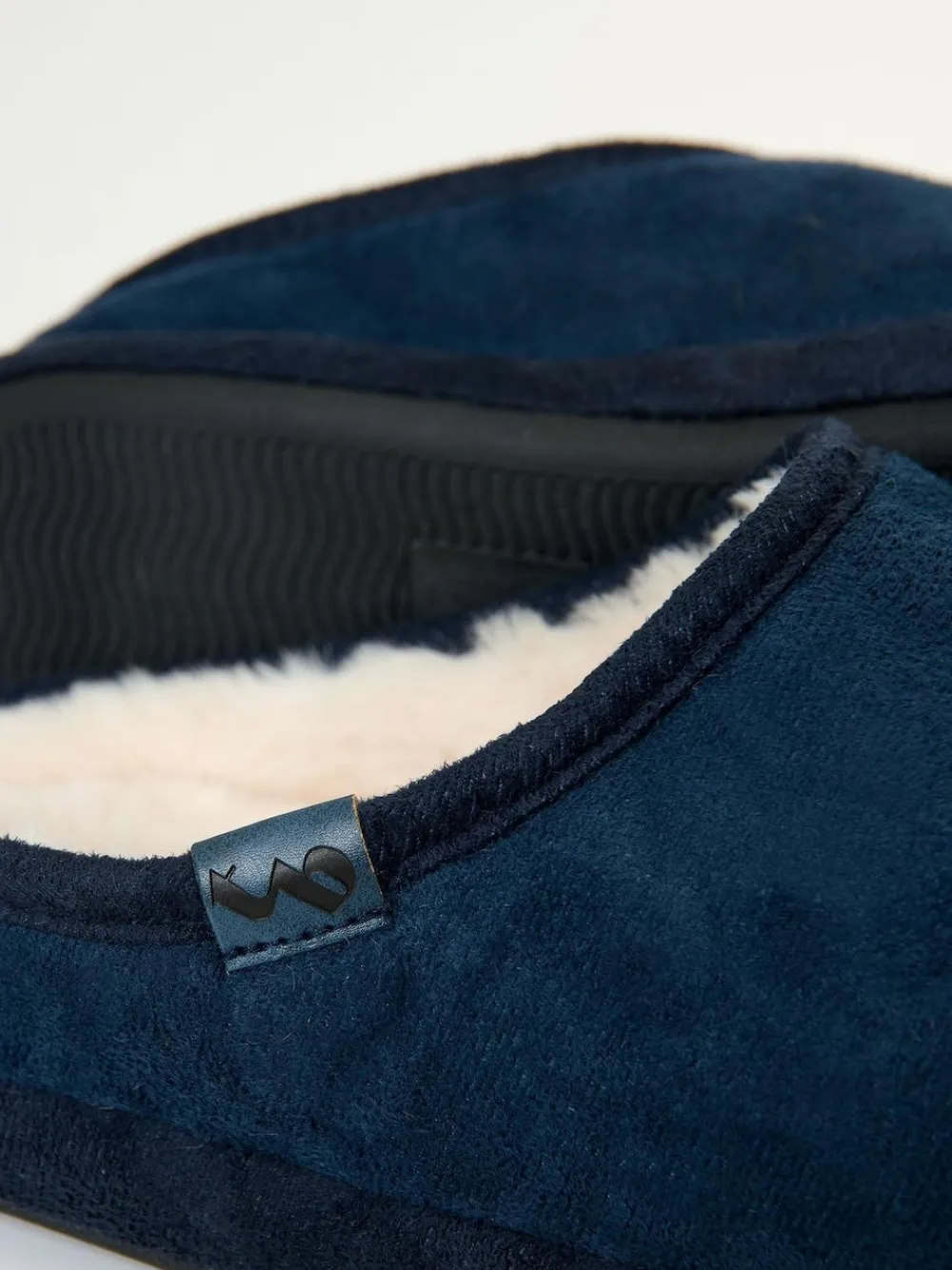 Threadbare Faux Suede Faux Fur Lined Mule Slippers^ Slippers|Slippers