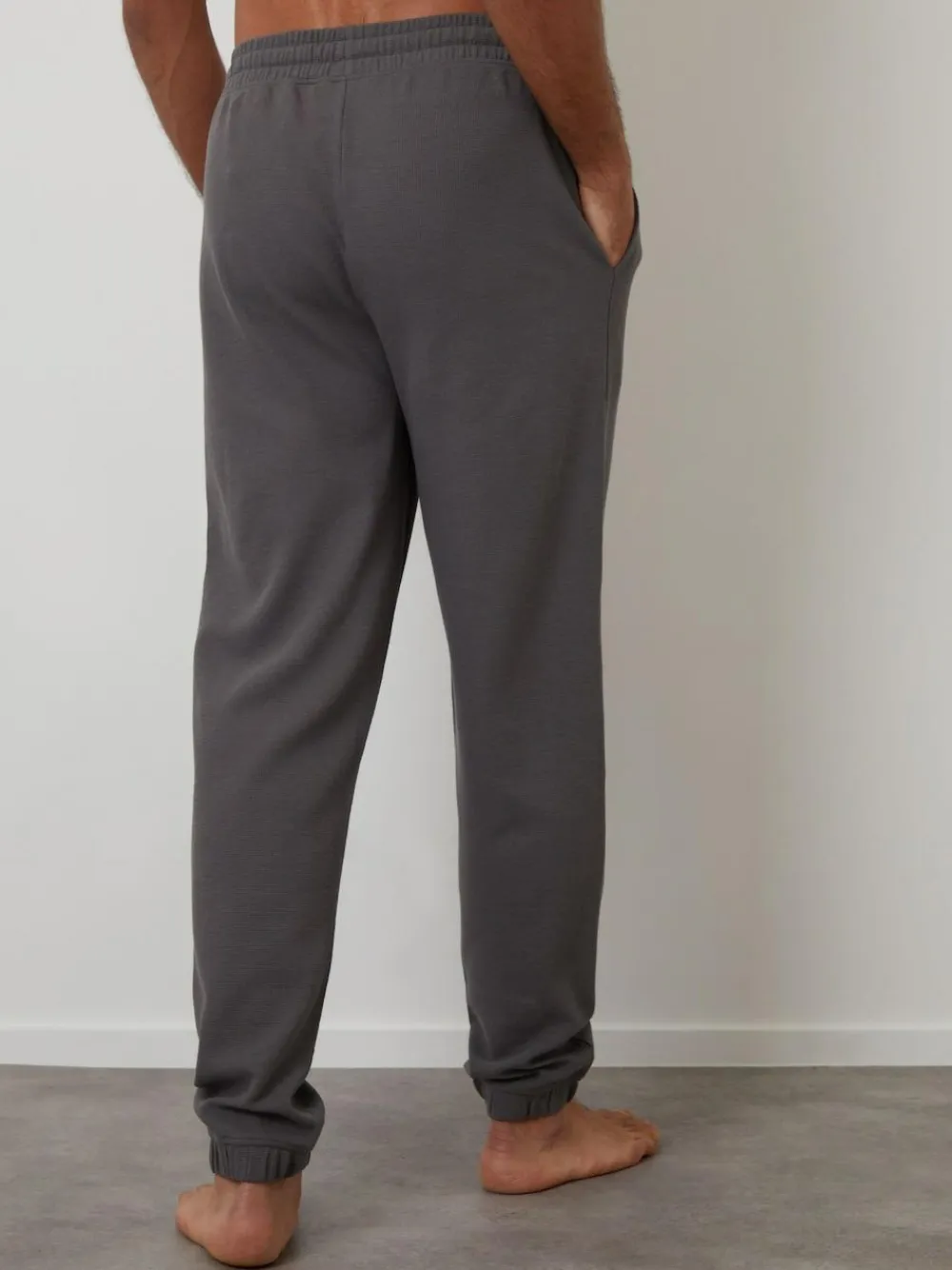Sale Threadbare Cotton Lounge Joggers 2 Pack Grey