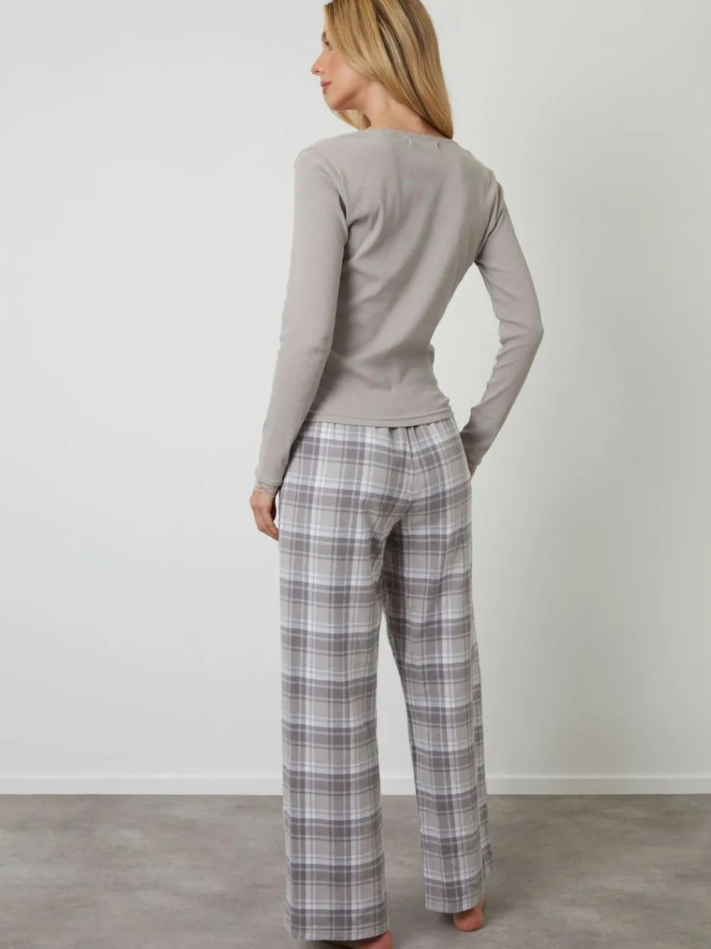 Threadbare Cotton Long Sleeve Pyjamas Set^Women Pyjamas