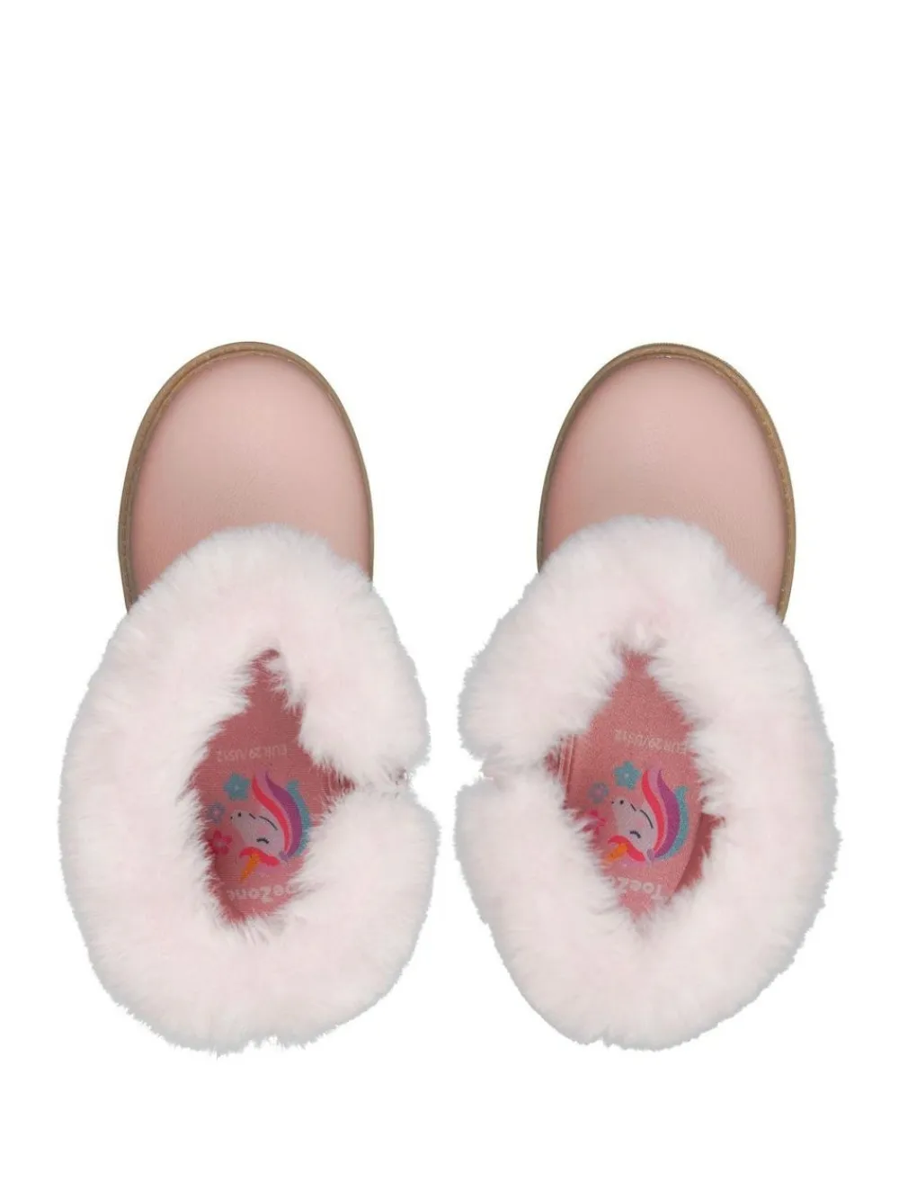 Toezone Lumi Faux Fur Zip Heart Buckle Boots^ Baby Boots|Boots