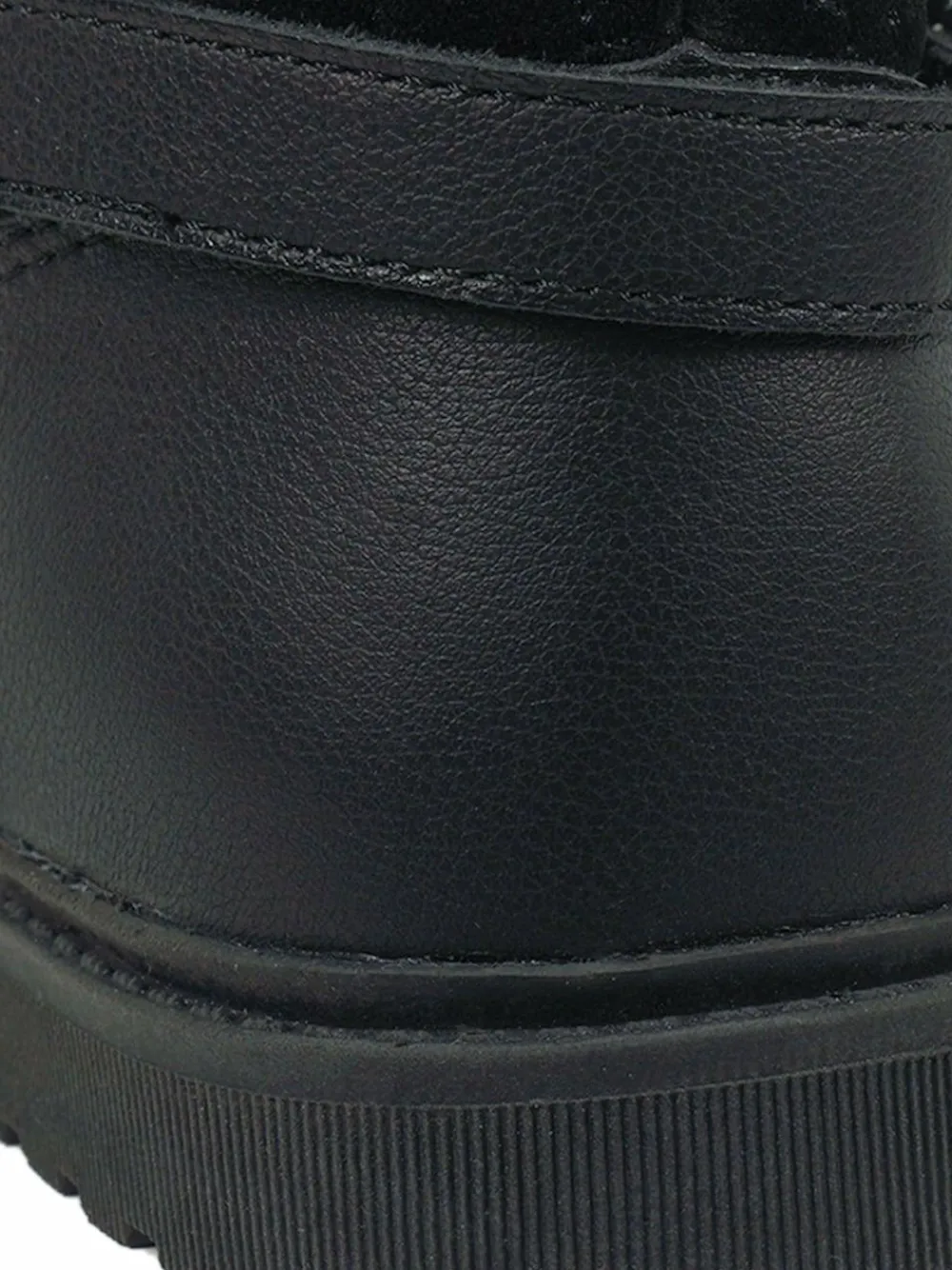 Discount Toezone Lumi Faux Fur Zip Heart Buckle Boots