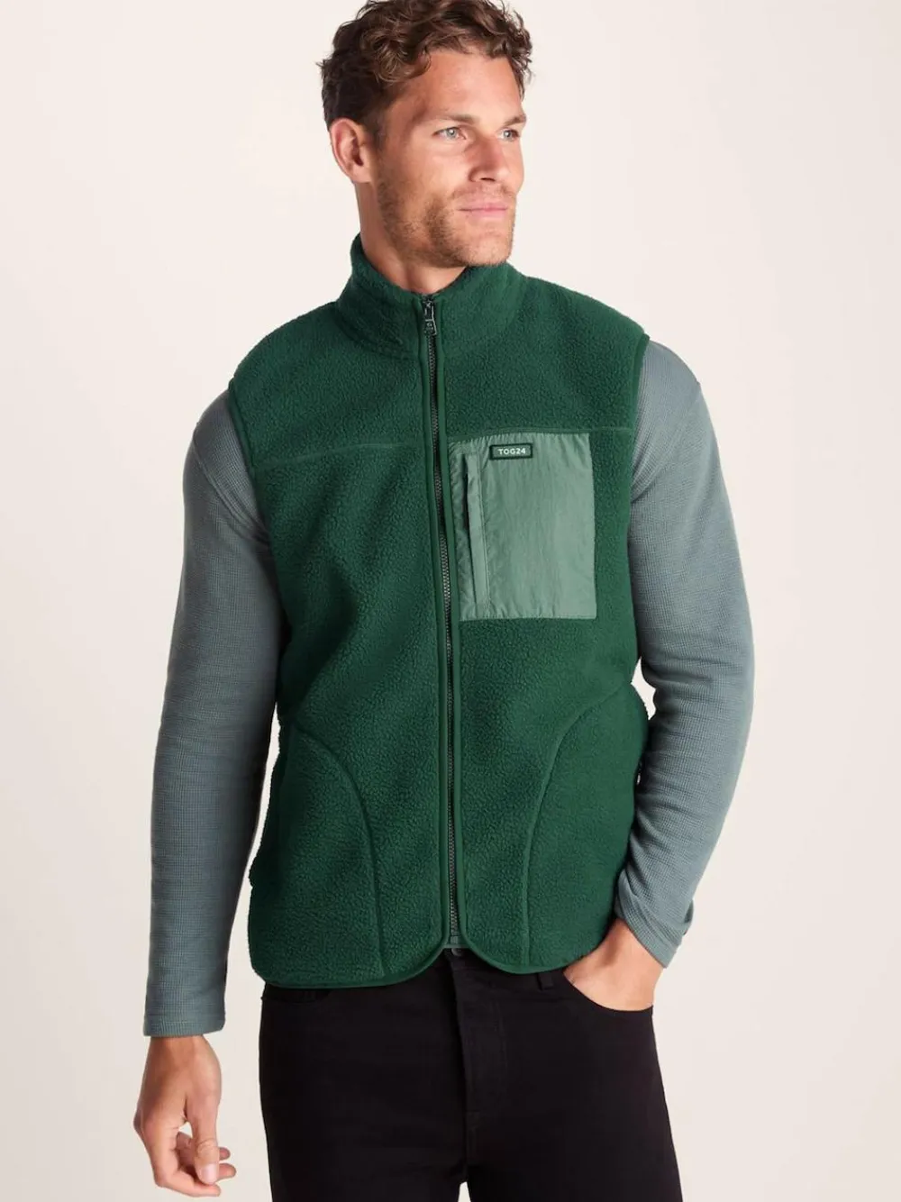Tog 24 Mens Evan Sherpa Gilet^ Coats & Jackets|Coats & Jackets