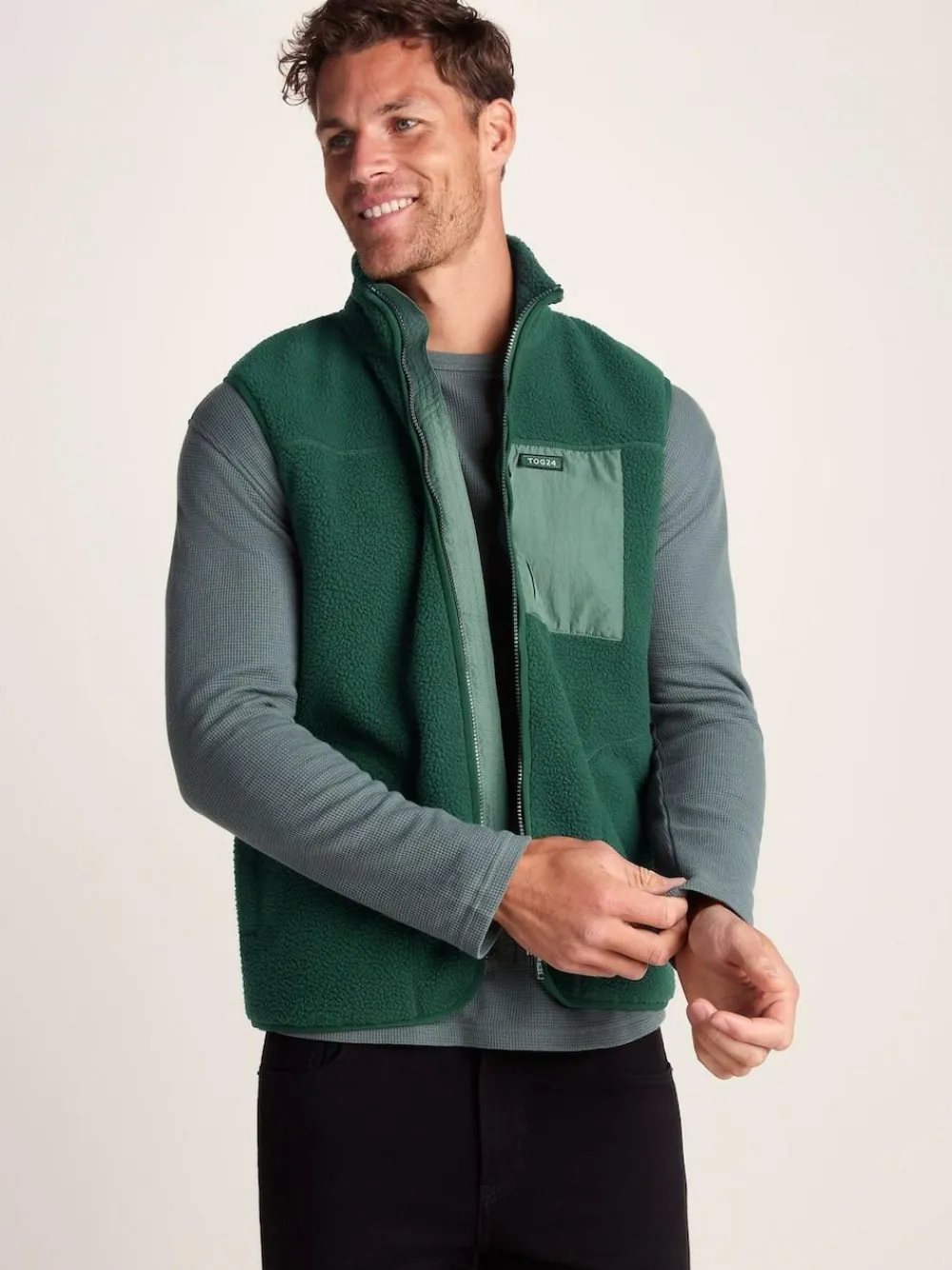 Tog 24 Mens Evan Sherpa Gilet^ Coats & Jackets|Coats & Jackets