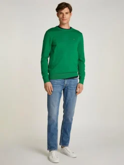 Tommy Hilfiger Blue Denton Faded Straight Leg Jeans^ Jeans|Jeans