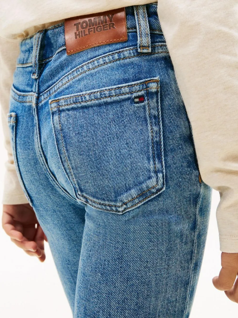 Tommy Hilfiger Blue Flare Vintage Jeans^ Jeans & Joggers|Jeans