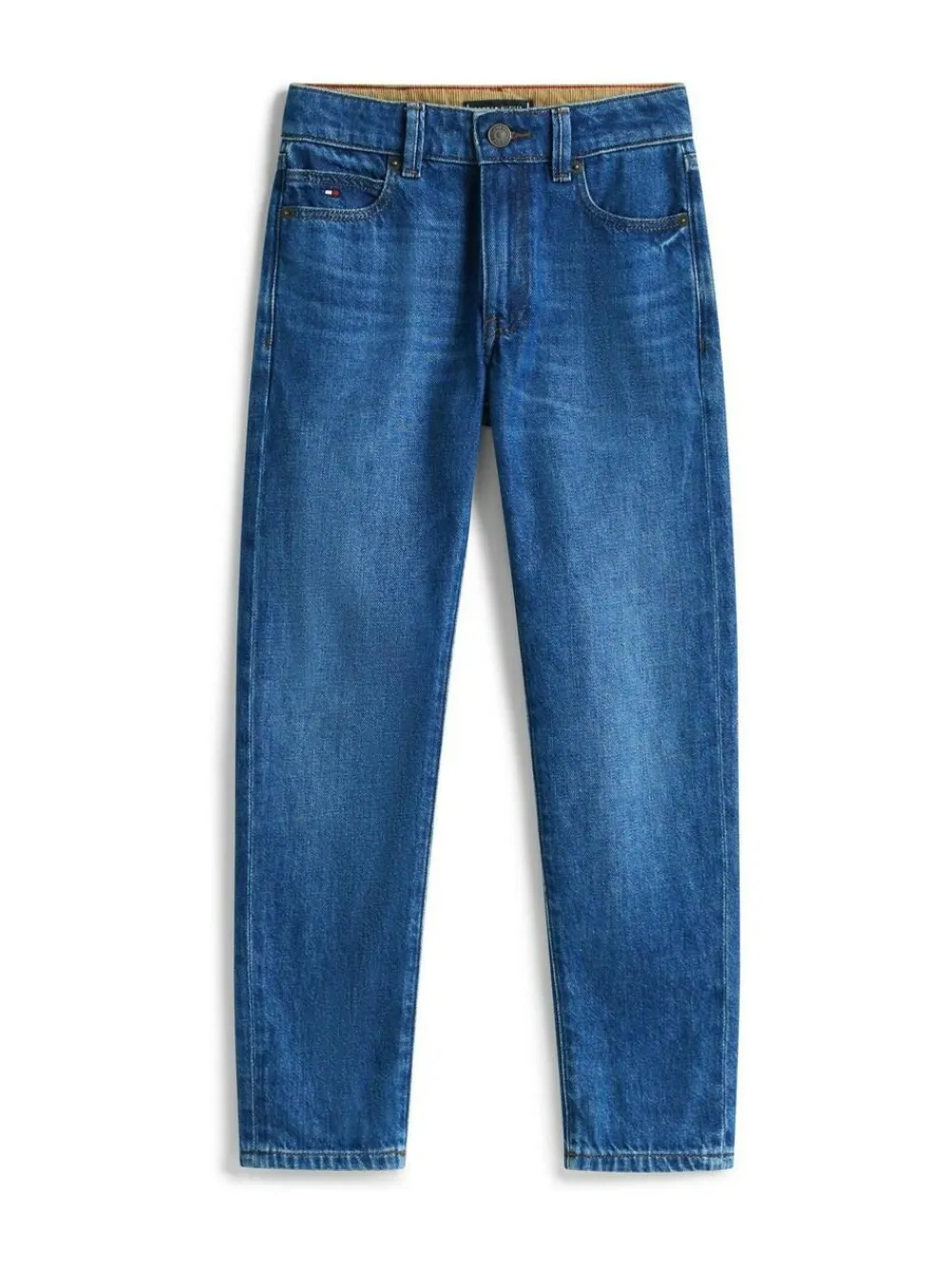 Best Tommy Hilfiger Washed Black Straight Leg Jeans Blue