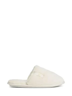 Tommy Hilfiger Monogram Faux Fur Slippers^Women Slippers