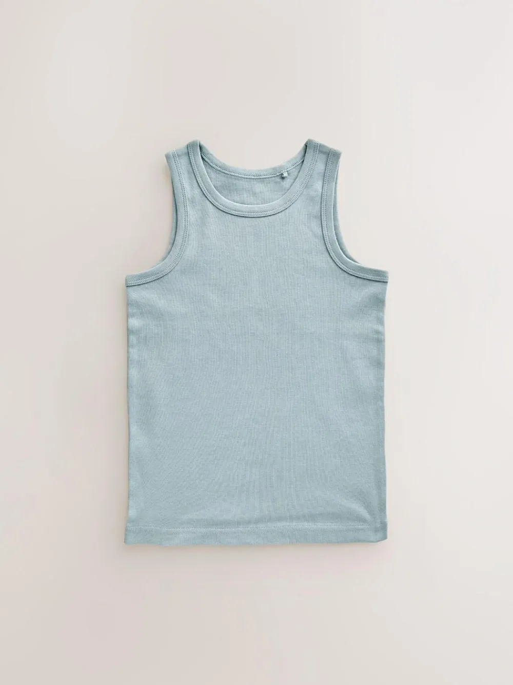 Next Tonal Blue Vests 5 Pack (1.5-16yrs)^BOY Tops|Multipacks