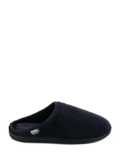 Totes Mens Isotoner Swept Back Popcorn Mule Slippers^ Slippers|Slippers