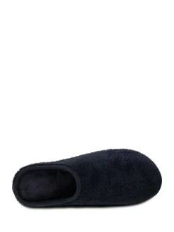 Totes Mens Isotoner Swept Back Popcorn Mule Slippers^ Slippers|Slippers