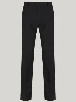 New Trutex Senior Boys Slim Leg Black School Trousers