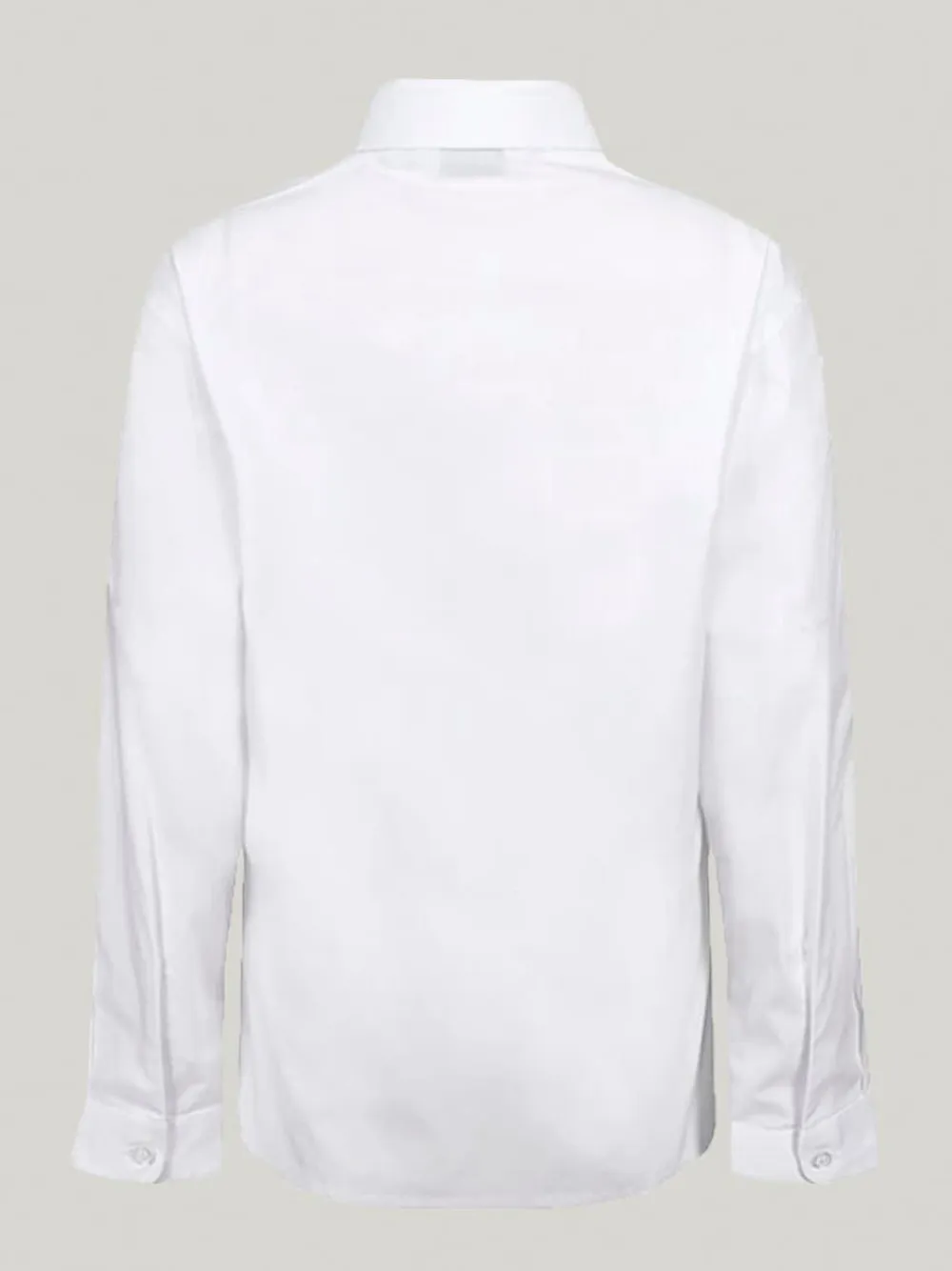 New Trutex White Regular Fit Long Sleeve 3 Pack School Shirts