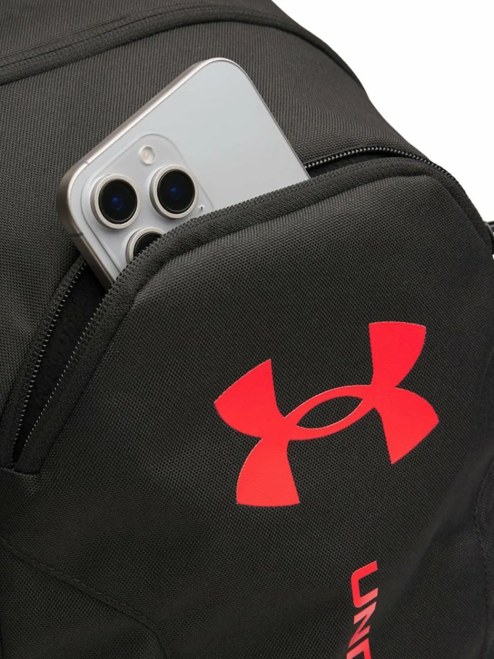 Hot Under Armour Black /Red Hustle Lite Backpack