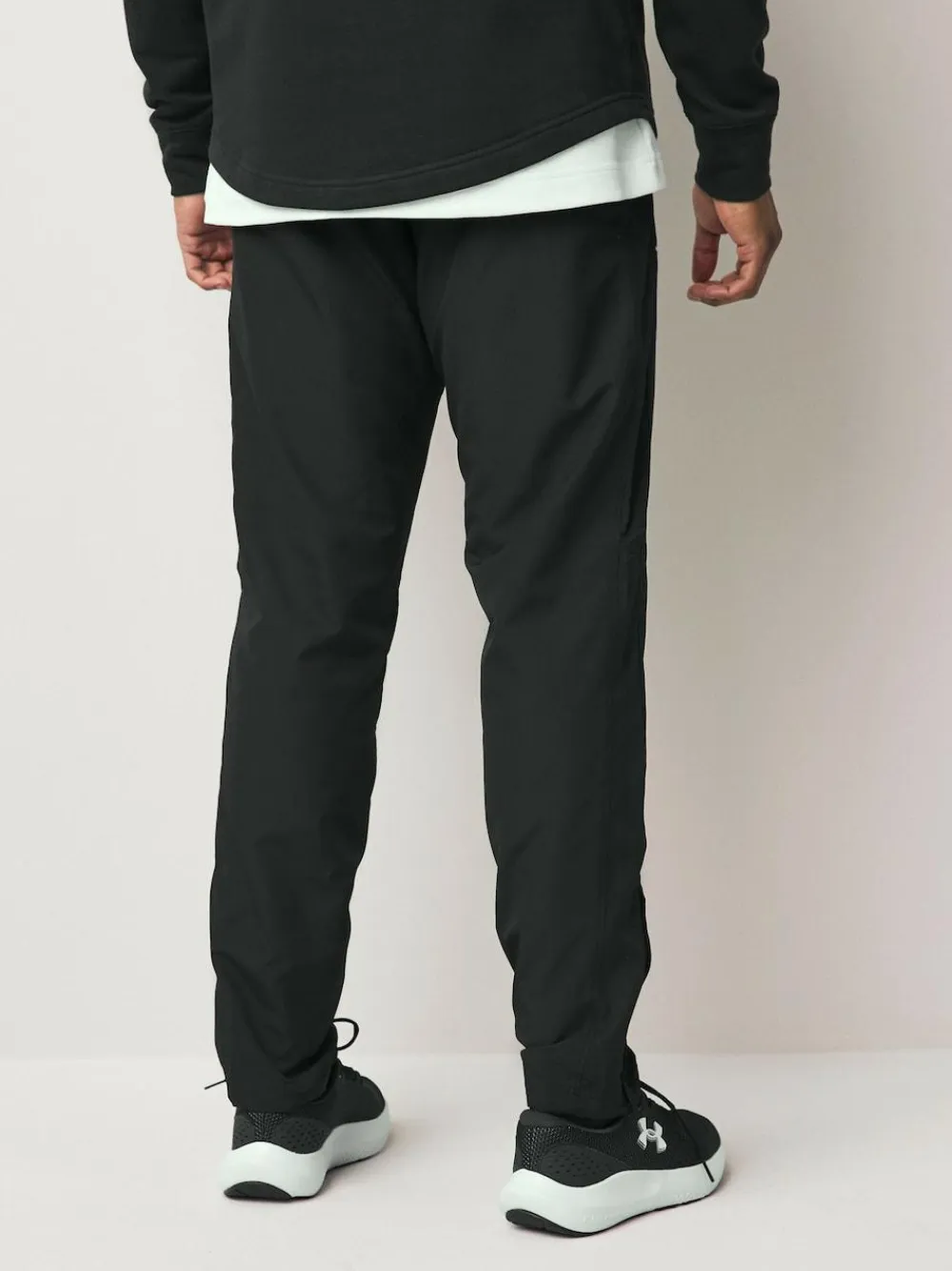 Outlet Under Armour Rival Woven Windbreaker Pant Black