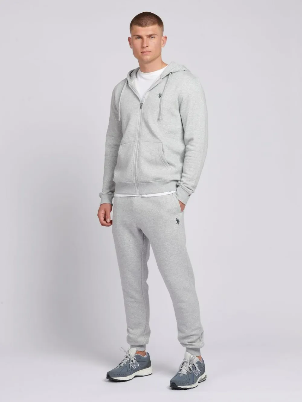 U.S. Polo Assn . Mens Classic Fit Double Horsemen Joggers^ Joggers|Joggers