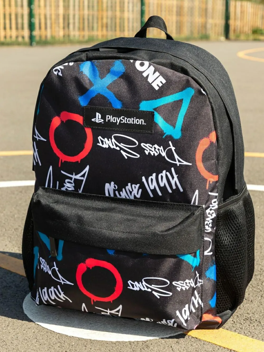Vanilla Underground Black PlayStation Unisex Kids Multicoloured Backpack^BOY Bags