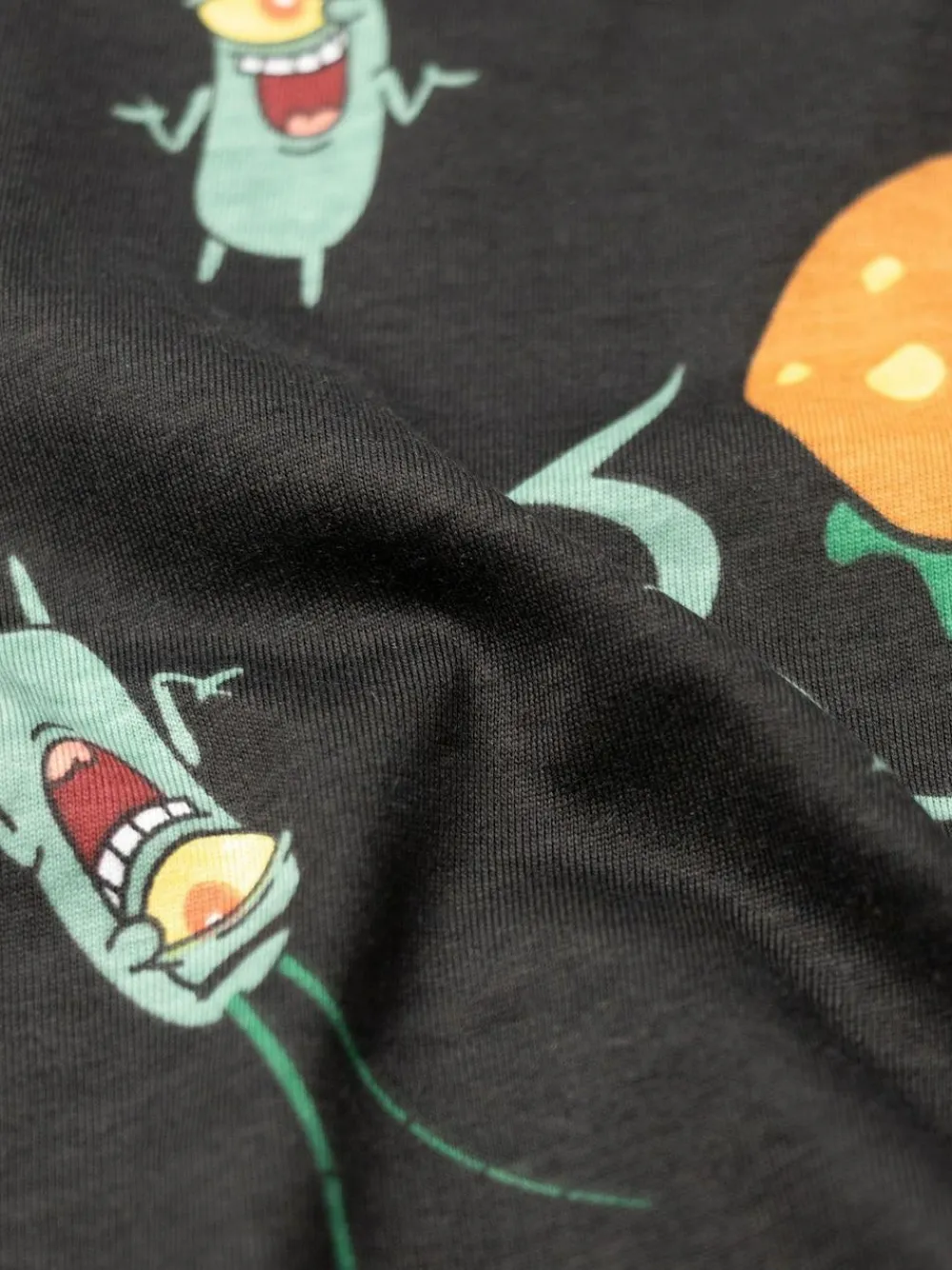 Clearance Vanilla Underground Black SpongeBob SquarePants Plankton Lounge Joggers