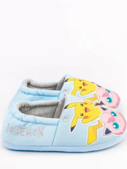 Vanilla Underground Blue Pokemon Winter Slippers^BOY Nightwear