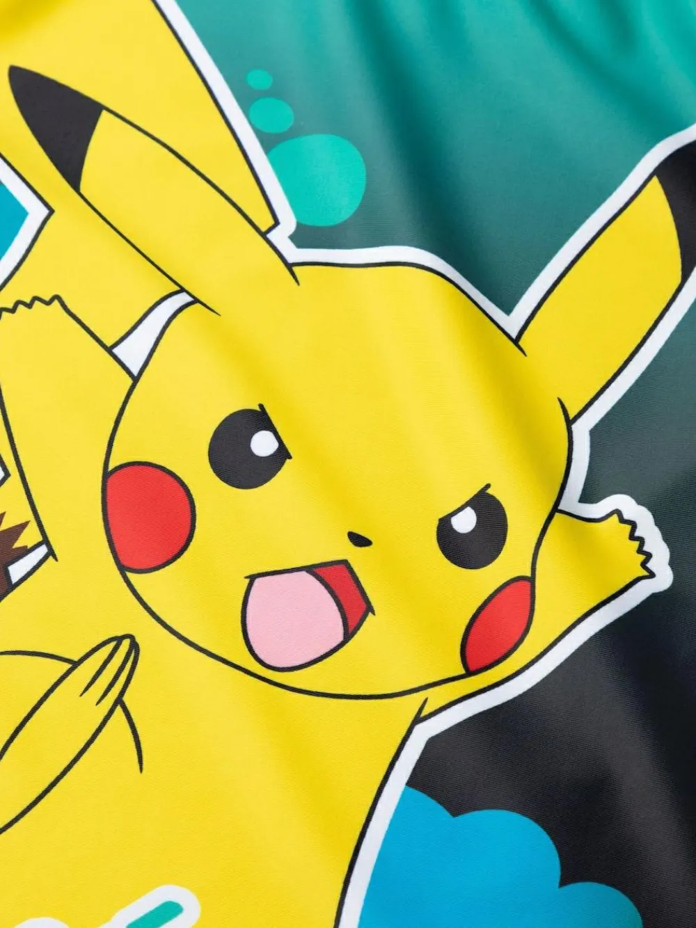 Vanilla Underground Green Boys Pokemon Pikachu Rash Vest^BOY Swimwear