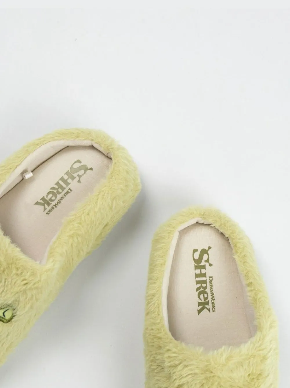 Vanilla Underground Green Shrek Character Face Slippers^ Slippers|Slippers