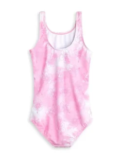 Discount Vanilla Underground Girls Disney Lilo & Stitch Multicoloured Stitch Swimsuit Pink