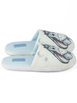 Vanilla Underground White Eeyore Womens Winter Mule Slippers^Women Slippers