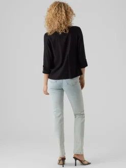 VERO MODA Linen Blend 3/4 Sleeve Jacket^Women Blazers