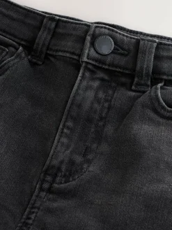 Next Washed Black Regular Fit Stretch Jeans (3-17yrs)^BOY Jeans|Jeans