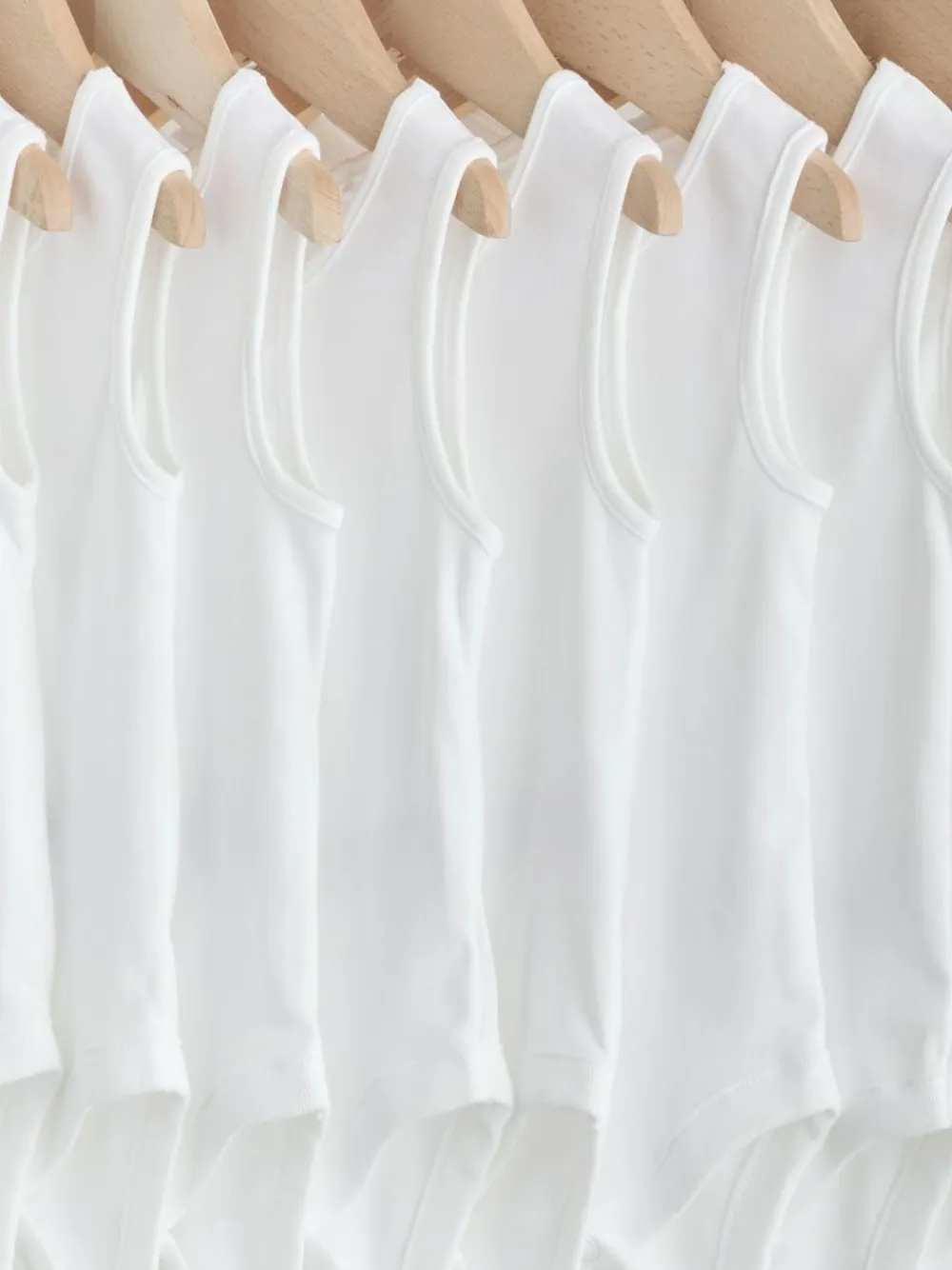 Outlet Next White 10 Pack Baby Vest Bodysuits