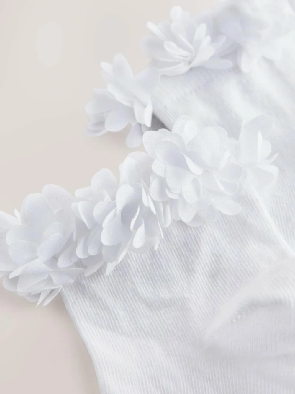 New Next 2 Pack Cotton Rich Bridesmaid Ankle Socks White