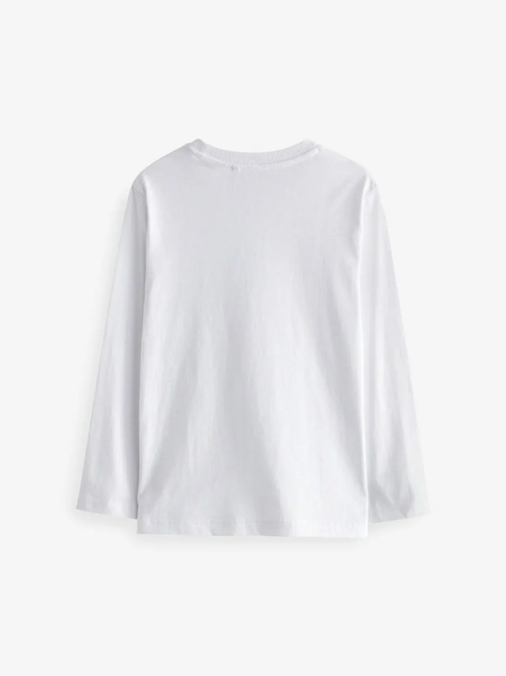 Best Next White 5 Pack Long Sleeve T-Shirts (3-16yrs)