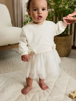 Next Baby Twofer Mesh Dress (0mths-2yrs)^ Dresses|Occasionwear