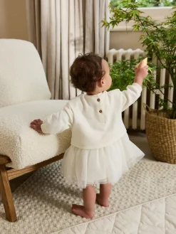 Next Baby Twofer Mesh Dress (0mths-2yrs)^ Dresses|Occasionwear
