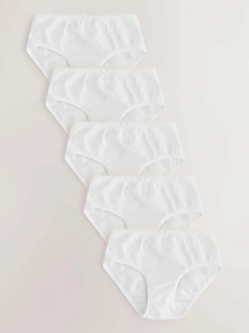 Next White Briefs 5 Pack (1.5-16yrs)^ Underwear