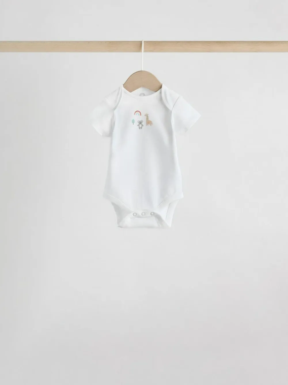 Next White Character 7 Pack Baby Short Sleeve Bodysuits^BOY Unisex|Bodysuits & Vests