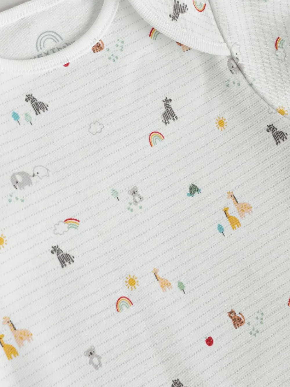 Next White Character 7 Pack Baby Short Sleeve Bodysuits^BOY Unisex|Bodysuits & Vests