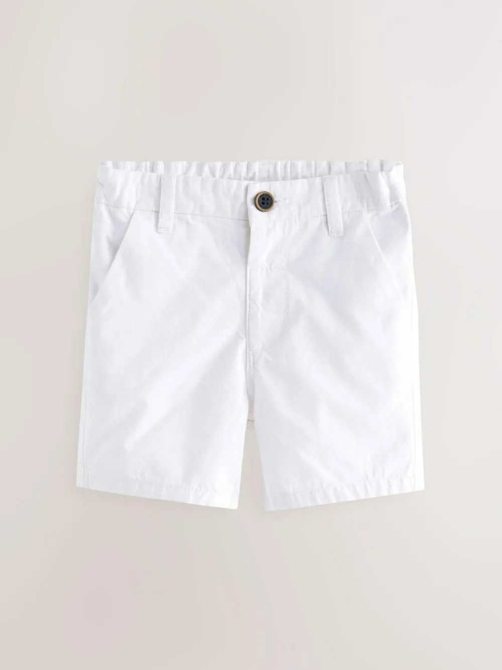 Online Next White Chino Shorts (3mths-7yrs)