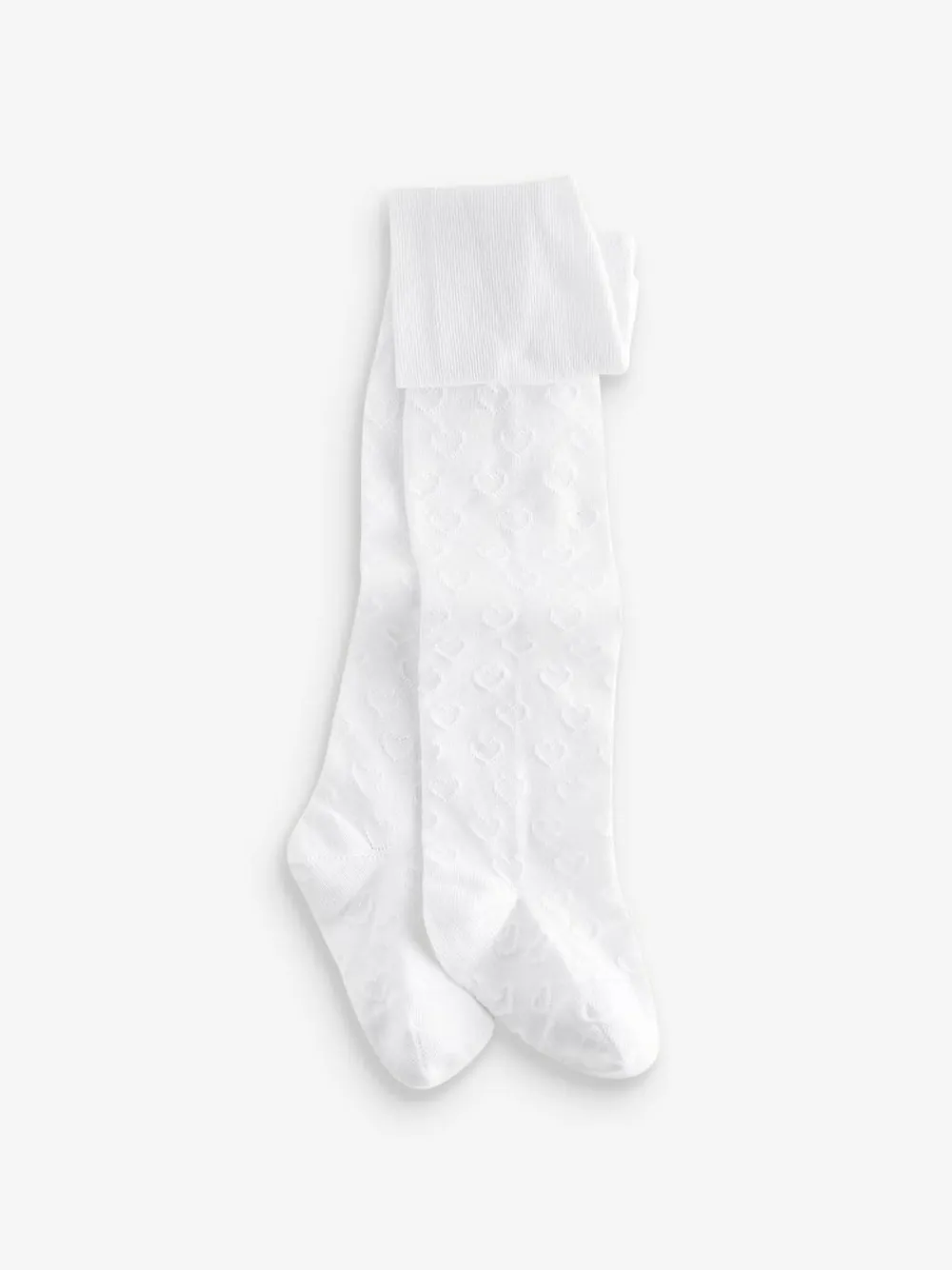Next Cotton Rich Textured Heart Tights^ Socks & Tights|Socks & Tights
