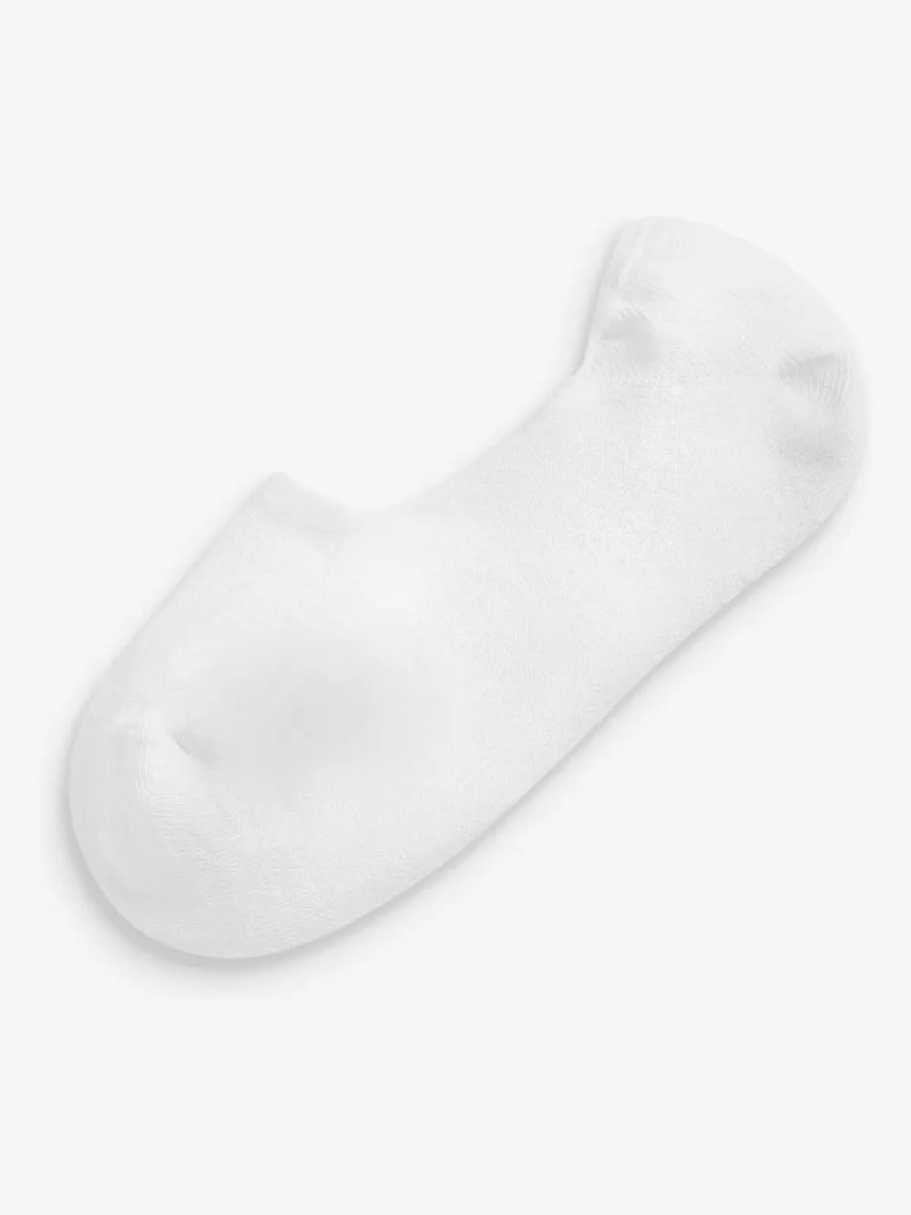 Discount Next Cushion Sole Invisible Trainer Socks 4 Pack White