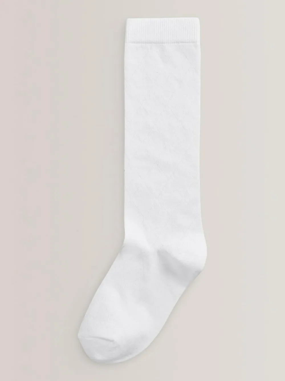 Next White Diamond 3 Pack Cotton Rich Knee High School Socks^ Socks & Tights|Socks & Tights