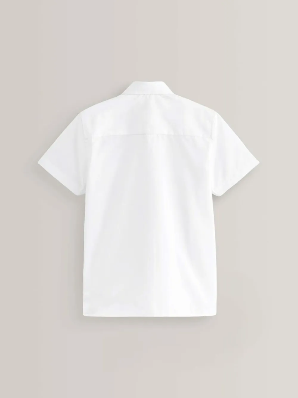 Clearance Next White Easy Fastening Short Sleeve School Shirts 2 Pack (3-16yrs)
