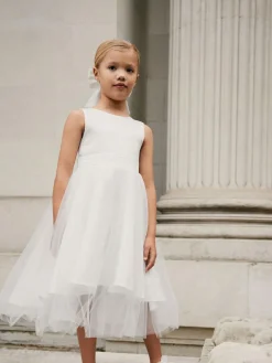 Next Flower Girl Bow Dress (3mths-16yrs)^ Baby Girls|Baby Girls