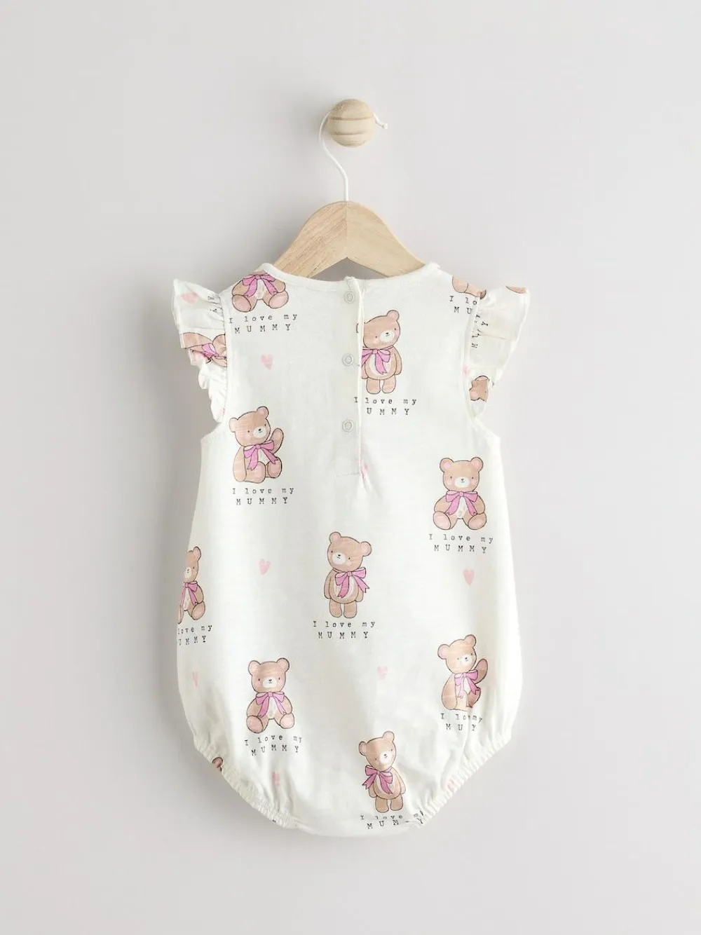 New Next Baby Bloomer Romper White I Love My Mummy